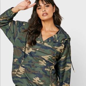 Camouflage hoodie